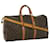 Louis Vuitton Keepall Bandouliere 50 Brown Cloth  ref.685776
