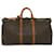 Louis Vuitton Keepall 55 Brown Cloth  ref.685843