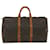 Louis Vuitton Keepall 50 Brown Cloth  ref.685851