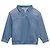 City Balenciaga Denim Vareuse Jacket in Stonewash Indigo Cotton