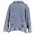 City Balenciaga Denim Vareuse Jacket in Stonewash Indigo Cotton - view 2