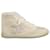 Balenciaga High Top Sneakers in Cream Suede White  ref.685937