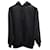 Balenciaga Sudadera con capucha y logo en la espalda en algodón negro  ref.685949
