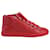 Balenciaga Arena High-Top-Sneaker aus glänzend rotem Lammleder  ref.685962
