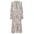 Samsoe & Samsoe Rami Rayon Midikleid mit Zebradruck Größe S 36 Braun Roh Bronze Viskose  ref.685987