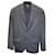 Blazer oversized lavado Balenciaga em algodão cinza Preto  ref.686022