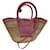 Jacquemus Handbags Pink Straw  ref.686237