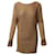 Vince Sweater Dress in Beige Rayon Cellulose fibre  ref.686247