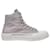 Alexander Mcqueen Sneakers Deck en Toile Grise Grigio Tela  ref.686295