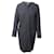 Abrigo de manga larga Isabel Marant de lana gris Negro  ref.686303