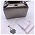 Nancy Gonzalez Graue Metallic-Leder-kleine Box-Tasche Handtasche Satchel - Ansicht 8