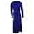 Jason Wu Collection Butterfly Twist Drape Kleid aus blauer Viskose Zellulosefaser  ref.686331