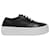 Marni Plateau-Sneakers aus schwarzem Leder  ref.686349