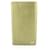 Chanel Long portefeuille à deux volets en cuir de veau vert métallisé  ref.686368