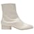 Maison Martin Margiela Ankle Boots Tabi H30 in White Soft Vintage Leather  ref.686398