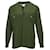 Blusa a tunica a due tasche Diane Von Furstenberg in seta verde Verde oliva  ref.686475
