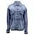 Balenciaga Logo Denim Jacket in Blue Cotton  ref.686682