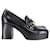 Gucci Horsebit-Detailed Platform Loafers In Black Leather  ref.686710