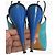 Décolleté Nando Muzi in suede blu taglia 40 - vista 7