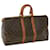 Louis Vuitton Keepall 50 Brown Cloth  ref.686787