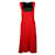 Comme Des Garcons Red Pinafore Dress Polyester  ref.686882