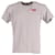 Comme Des Garcons Comme Des Garçons Double Heart Applique T-shirt in Grey Cotton  ref.686922