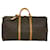 Louis Vuitton Keepall 60 Brown Cloth  ref.686935