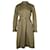 Apc BEIM.P.C. Kleid mit Knopfleiste und Gürtel aus olivfarbener Baumwolle Grün Olivgrün  ref.687024