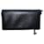 Bolsa Clutch Ralph Lauren em couro preto  ref.687026