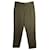 Isabel Marant Straight Leg Trousers in Khaki Viscose  Green Cellulose fibre  ref.687043