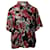 Saint Laurent Camisa manga curta com estampa havaiana em Lyocell multicolorido Multicor Liocel  ref.687044