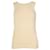 Theory Knitted Sleeveless Top in Beige Cotton Brown  ref.687082
