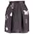 Saia Dolce & Gabbana com aplique de borboleta em seda preta Preto  ref.687153