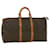 Louis Vuitton Keepall 50 Brown Cloth  ref.687156