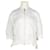 Sacai Bomber Jacket in White Cotton Lace   ref.687260