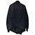 Rick Owens Exploder-Jacke aus schwarzer Baumwolle - Ansicht 2