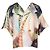 Tsumori Chisato Tropical Pattern Short Sleeved Jacket