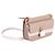 Chloé Minibolso bandolera Chloe Tess con cadena de piel de becerro Beige Leather - vista 2