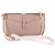 Chloé Minibolso bandolera Chloe Tess con cadena de piel de becerro Beige Leather - vista 4