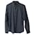 Camisa de botones estampada de Prada en algodón gris  ref.687575