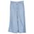 Gucci Culotte Denim Jeans in Light Blue Cotton  ref.687581