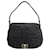 Anya Hindmarch Woven Flap Hobo Bag in Black Leather  ref.687584
