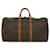 Louis Vuitton Keepall 55 Brown Cloth  ref.687761