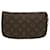 Louis Vuitton Pochette Accessoires Brown Cloth  ref.687828