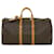 Louis Vuitton Keepall 55 Brown Cloth  ref.687911