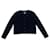 Cambon Chanel Coats, Outerwear Navy blue Cotton Wool  ref.687960