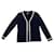 Cambon Chanel Mäntel, Oberbekleidung Marineblau Baumwolle  ref.687961