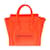 Céline Luggage Orange Leather  ref.688152