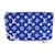 Louis Vuitton Blue Monogram Velvet Match Neverfull Pochette MM ou GM Cuir Velours  ref.688244