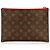 Louis Vuitton Brown Monogram Pochette Pallas Marrone - vista 3
